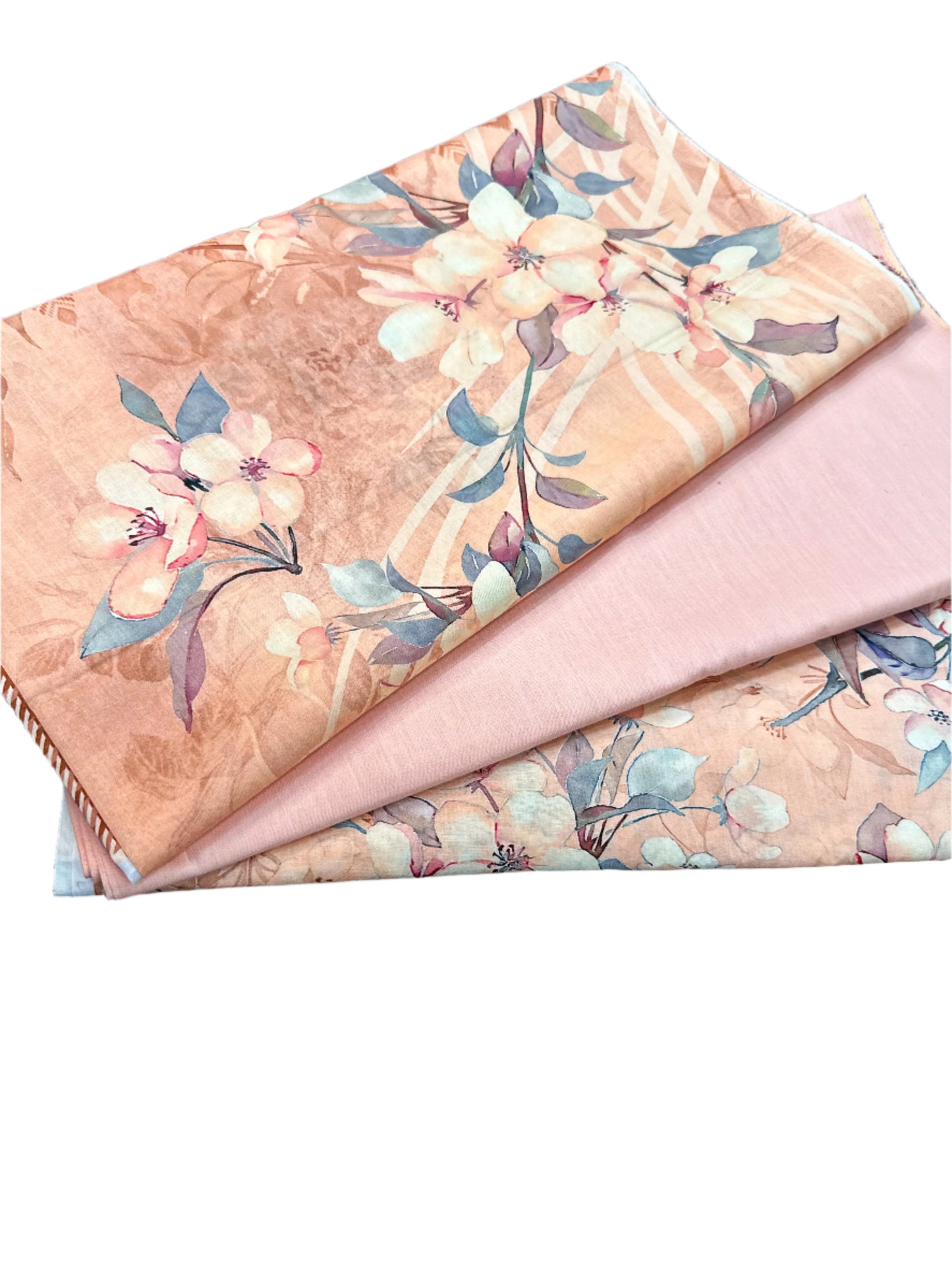 3 Pcs Lawn Print suit