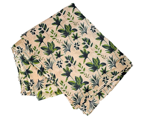 2 Pcs( glitter printed ) Lawn Print suit