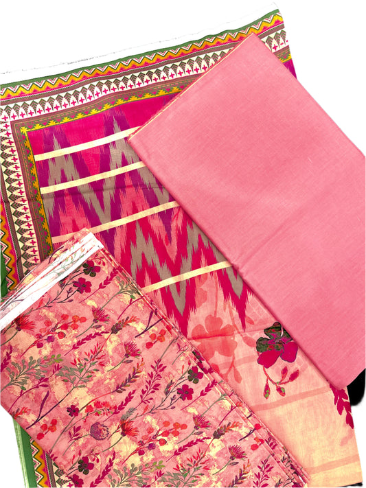 3 Pcs Lawn Print suit