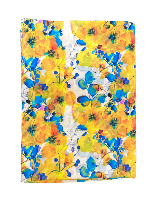 2 Pcs Lawn Print suit